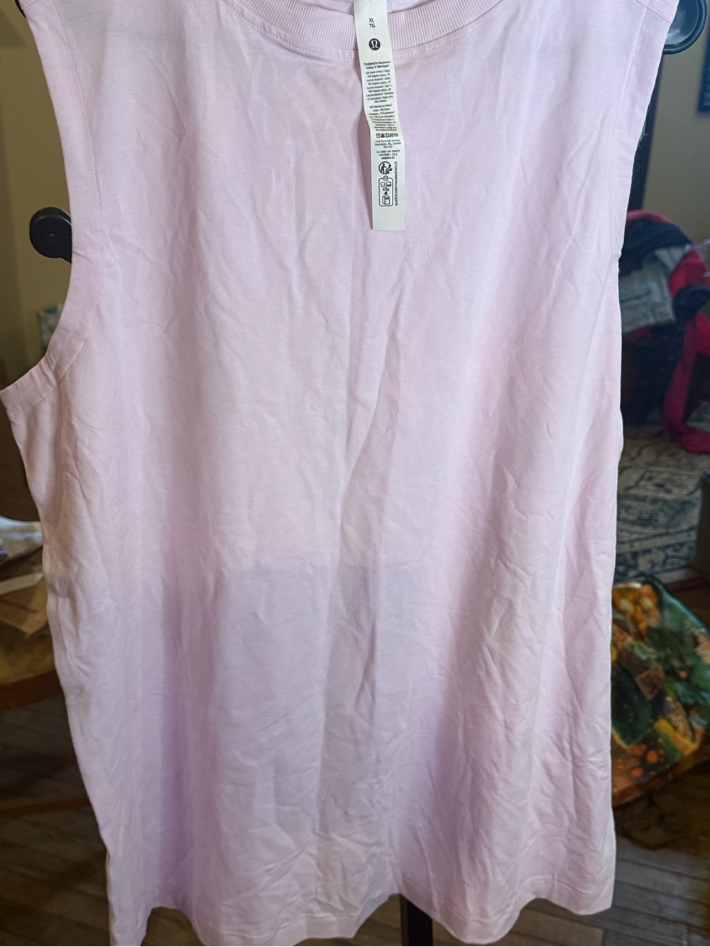lululemon athletica Light Pink Sleeveless Muscle Tank